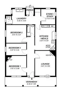 Floorplan of Homely house listing, 47 Aveland Avenue, Trinity Gardens SA 5068