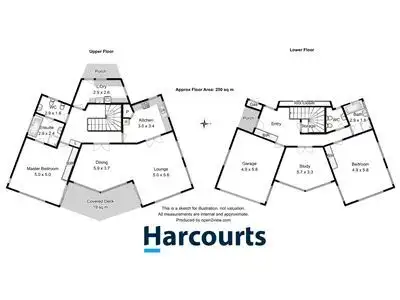 Floorplan of Homely house listing, 10 Tahune Crescent, Blackmans Bay TAS 7052