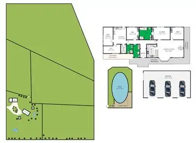 Floorplan of Homely house listing, 59 Lower Plains Road, Lethbridge VIC 3332
