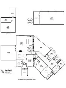 Floorplan of Homely house listing, 6 Hillside Court, Lysterfield South VIC 3156