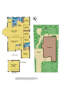 Floorplan of Homely house listing, 4 Kaltara Close, Vermont South VIC 3133
