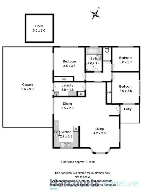 Floorplan of Homely house listing, 19 Carlton Beach Road, Dodges Ferry TAS 7173