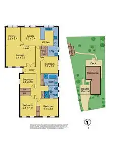 Floorplan of Homely house listing, 8 Laturns Court, Vermont South VIC 3133