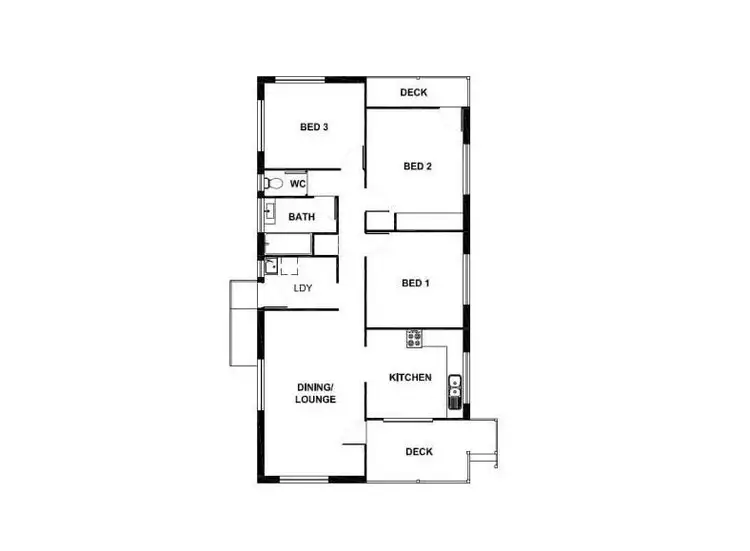Floorplan of Homely house listing, 5 Libra Street, Inala QLD 4077