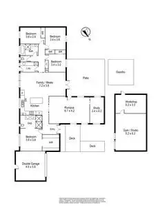 Floorplan of Homely house listing, 2 Jenny Court, Scoresby VIC 3179