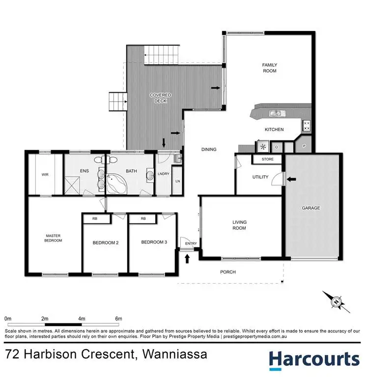 Floorplan of Homely house listing, 72 Harbison Crescent, Wanniassa ACT 2903