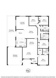 Floorplan of Homely house listing, 11 Noel Court, Wantirna South VIC 3152