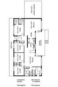 Floorplan of Homely house listing, 9 Cherry Hill Court, Tyabb VIC 3913
