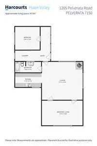 Floorplan of Homely house listing, 1205 Pelverata Road, Pelverata TAS 7150
