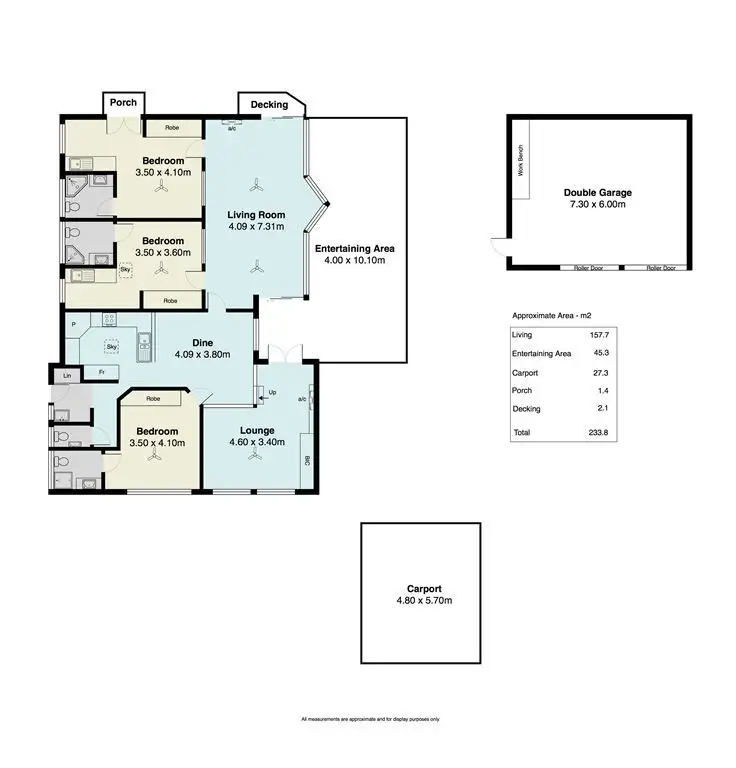 Floorplan of Homely house listing, 14 Maurice Street, Aldinga Beach SA 5173