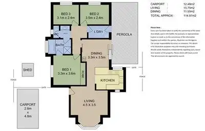 Floorplan of Homely house listing, 2/6 Mitchell Court, Littlehampton SA 5250