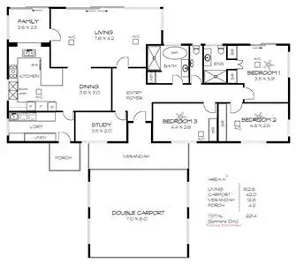 Floorplan of Homely house listing, 50 Whalers Road, Encounter Bay SA 5211