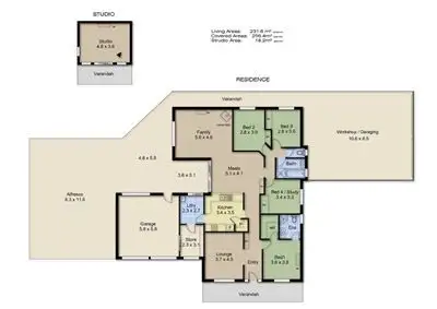 Floorplan of Homely house listing, 6 Ellen Court, Mount Barker SA 5251