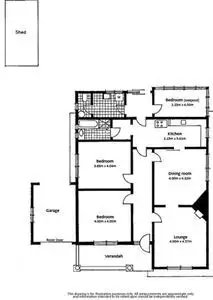 Floorplan of Homely house listing, 12 Cavan Ave, Renown Park SA 5008