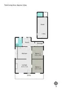 Floorplan of Homely house listing, 603 South Street, Ballarat VIC 3350