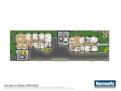 Floorplan of Homely unit listing, 1/126 Salmon Street, Hastings VIC 3915