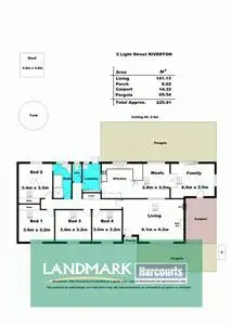 Floorplan of Homely house listing, 2 Light Street, Riverton SA 5412