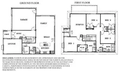 Floorplan of Homely house listing, 4 Blackwood Drive, Wangaratta VIC 3677