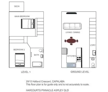 Floorplan of Homely townhouse listing, 29/13 Holland Crescent, Capalaba QLD 4157