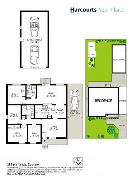 Floorplan of Homely house listing, 22 Pank Parade, Blacktown NSW 2148