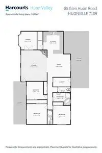 Floorplan of Homely house listing, 85 Glen Huon Rd, Huonville TAS 7109