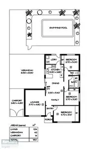 Floorplan of Homely house listing, 2 Speechley Court, Paralowie SA 5108