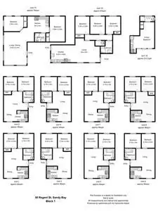 Floorplan of Homely block of units listing, 50 Regent Street, Sandy Bay TAS 7005
