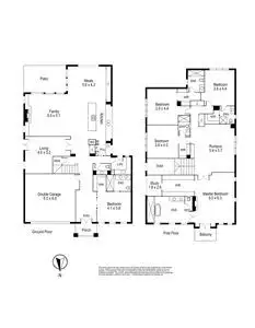 Floorplan of Homely house listing, 19 Wakley Crescent, Wantirna South VIC 3152