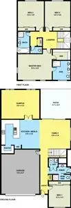 Floorplan of Homely house listing, 12 Shearwater Place, Mernda VIC 3754