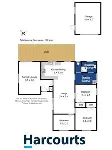 Floorplan of Homely house listing, 69 Mirramar Park, Blackmans Bay TAS 7052