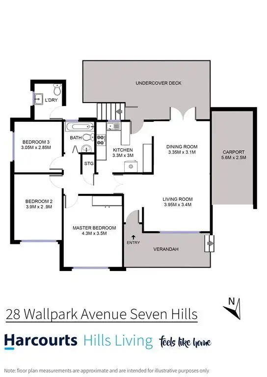 Floorplan of Homely house listing, 28 Wall Park Avenue, Seven Hills NSW 2147