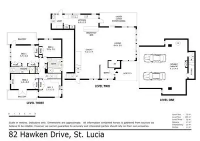 Floorplan of Homely house listing, 82 Hawken Drive, St Lucia QLD 4067