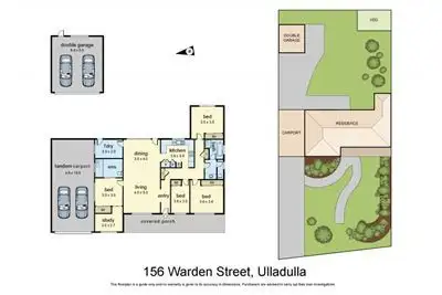 Floorplan of Homely house listing, 156 Warden Street, Ulladulla NSW 2539