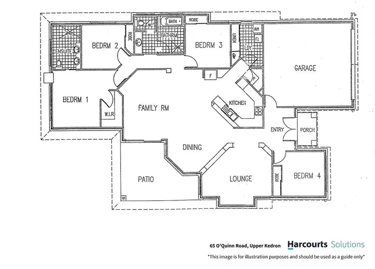 Floorplan of Homely house listing, 65 O'Quinn Road, Upper Kedron QLD 4055