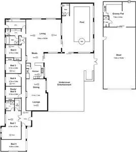 Floorplan of Homely house listing, 16 Bischoff Road, Kalbeeba SA 5118