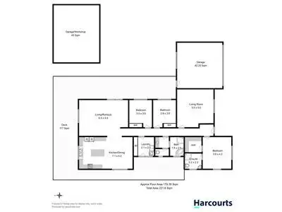 Floorplan of Homely house listing, 49 Provence Drive, Carlton TAS 7173