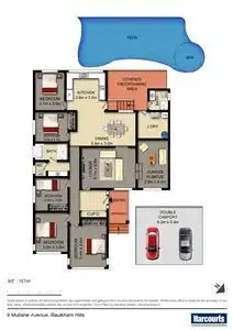 Floorplan of Homely house listing, 9 Mullane Avenue, Baulkham Hills NSW 2153