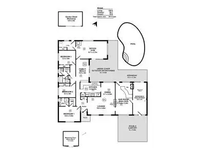 Floorplan of Homely house listing, 10 Hoylake Crescent, West Lakes SA 5021