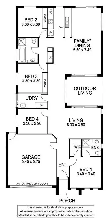 Floorplan of Homely house listing, 21 Banksia Avenue, Aldinga Beach SA 5173
