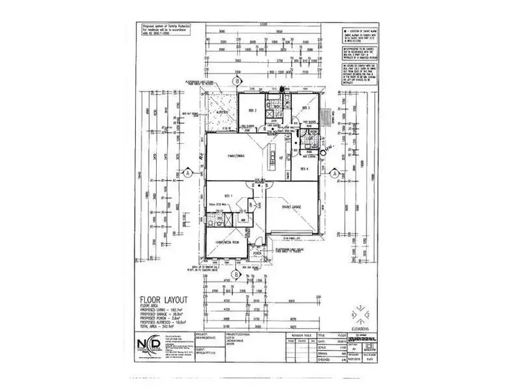 Floorplan of Homely house listing, Lot 13 Jacana Drive, Adare QLD 4343