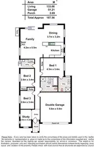Floorplan of Homely house listing, 1 Puddle Lane, Andrews Farm SA 5114