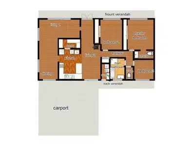 Floorplan of Homely house listing, 1951 Pipers River Road, Pipers River TAS 7252