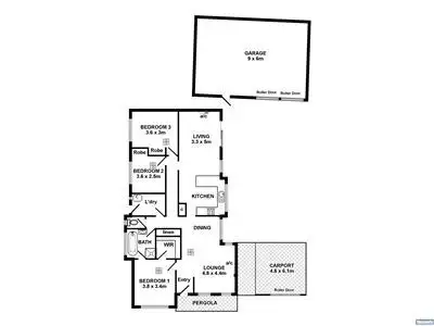 Floorplan of Homely house listing, 239 The Cove Road, Hallett Cove SA 5158