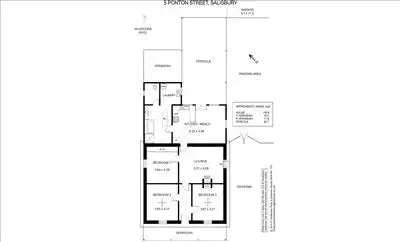 Floorplan of Homely house listing, 5 Ponton Street, Salisbury SA 5108