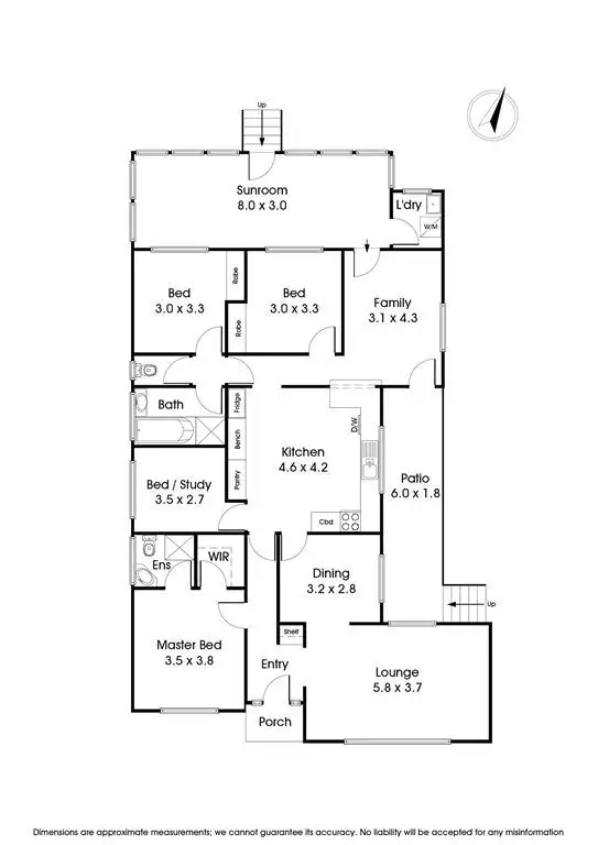 Floorplan of Homely house listing, 7 Swan Court, Wantirna VIC 3152