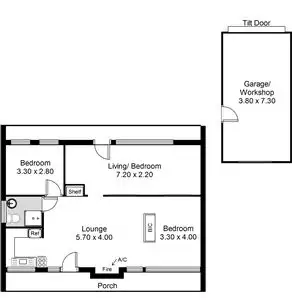 Floorplan of Homely house listing, 122 Barrage Road, Goolwa SA 5214