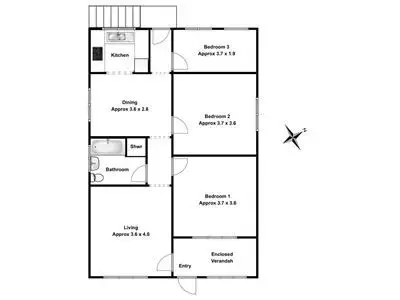 Floorplan of Homely house listing, 135 Meadows Road, Mount Pritchard NSW 2170