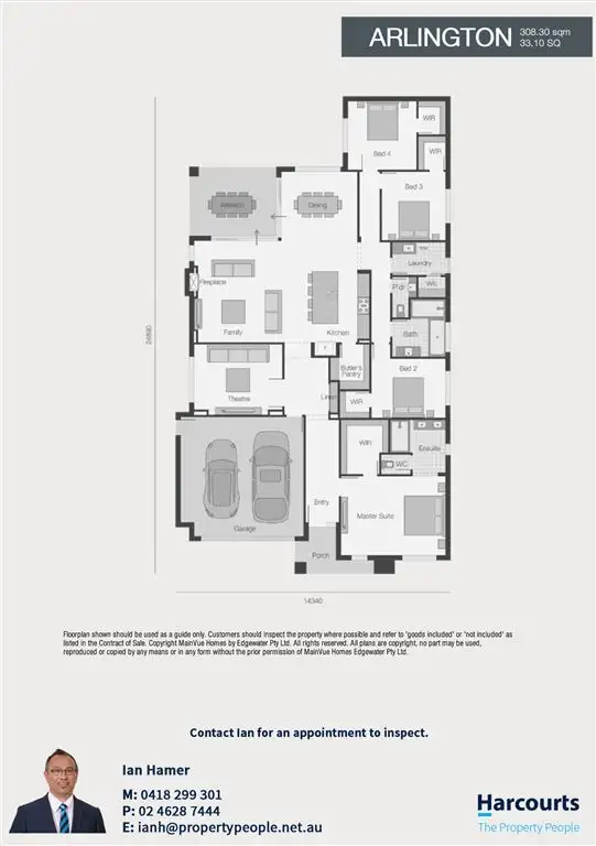 Floorplan of Homely house listing, Lot 120 Cogrington Drive, Harrington Park NSW 2567