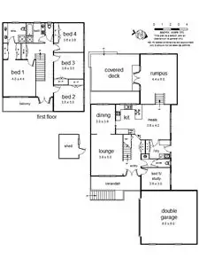 Floorplan of Homely house listing, 15 Nangathan Way, Croydon North VIC 3136
