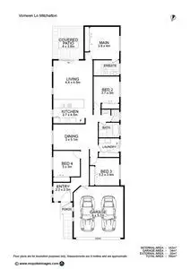 Floorplan of Homely house listing, 20 Vorneen Lane, Mitchelton QLD 4053